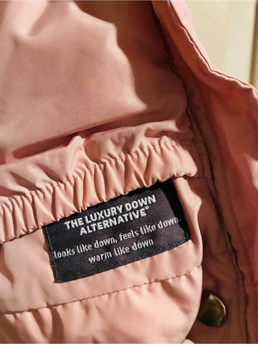 GAP Baby Toddler Girl Pink Puffer Coat Jacket with Hood. 18-24M. Fall. Winter.